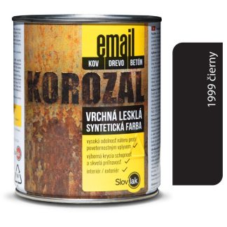 Slovlak Korozal EMAIL 1999 čierny 0,75kg