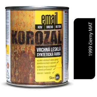 Slovlak Korozal EMAIL 1999 čierny matný 0,75kg