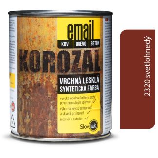 Slovlak Korozal EMAIL 2320 svetlohnedý 3 kg