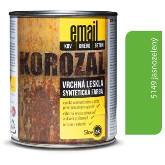 Slovlak Korozal EMAIL 5149 jasnozelený 0,75kg
