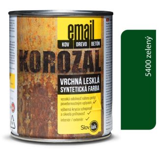 Slovlak Korozal EMAIL 5400 zelený 3kg