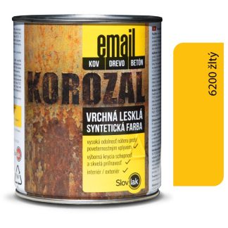 Slovlak Korozal EMAIL 6200 žltý 0,75kg