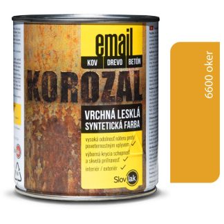 Slovlak Korozal EMAIL 6600 okrový 3 kg