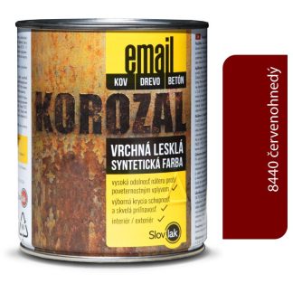 Slovlak Korozal EMAIL 8440 červenohnedý 0,75kg