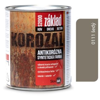 Slovlak Korozal Základ S2000 0111 šedý 10kg