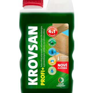 Color company Krovsan Profi+ zelený - na ochranu dreva 1l
