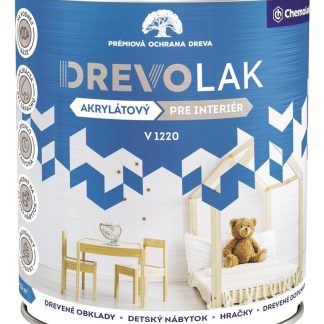 Chemolak Lak V1220 0000 lesk - Vnútorný lak na drevo 0,6l