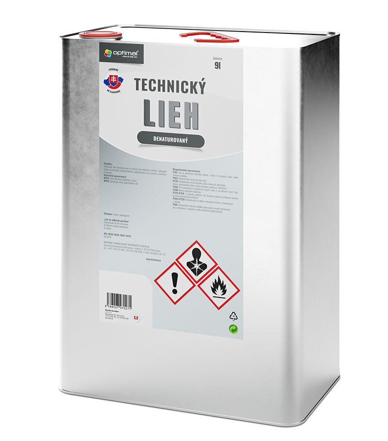 Optimal Lieh technický denaturovaný, 9l