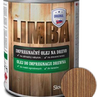 Slovlak LIMBA Impregnačný olej na drevo, teak 0,7l