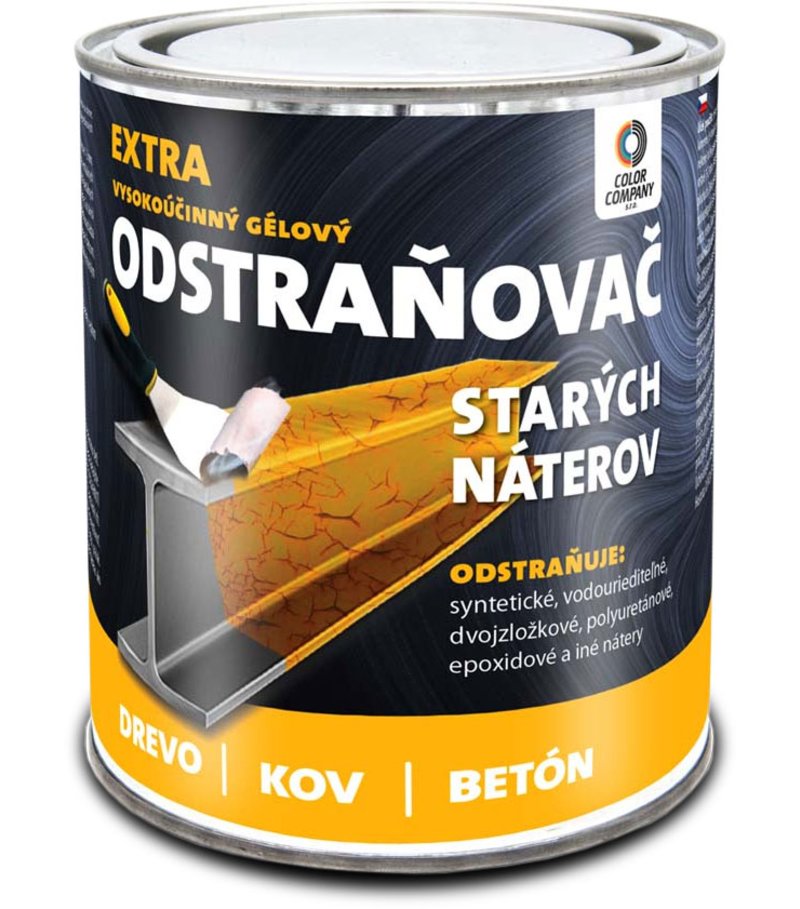 Color company Odstraňovač starých náterov EXTRA 0,6kg
