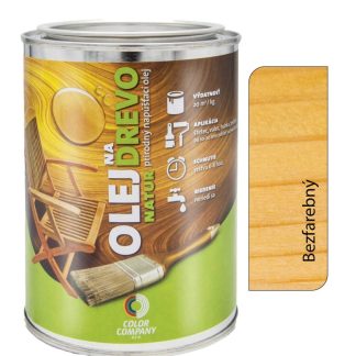 Color company Olej na drevo NATUR bezfarebný 2,5l - prírodný napúšťací olej