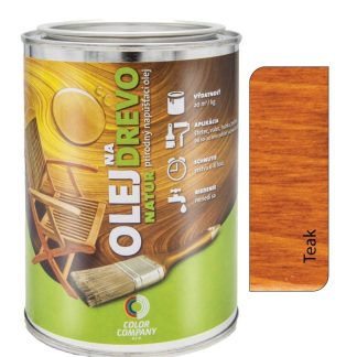 Color company Olej na drevo NATUR teak 0,5l - prírodný napúšťací olej