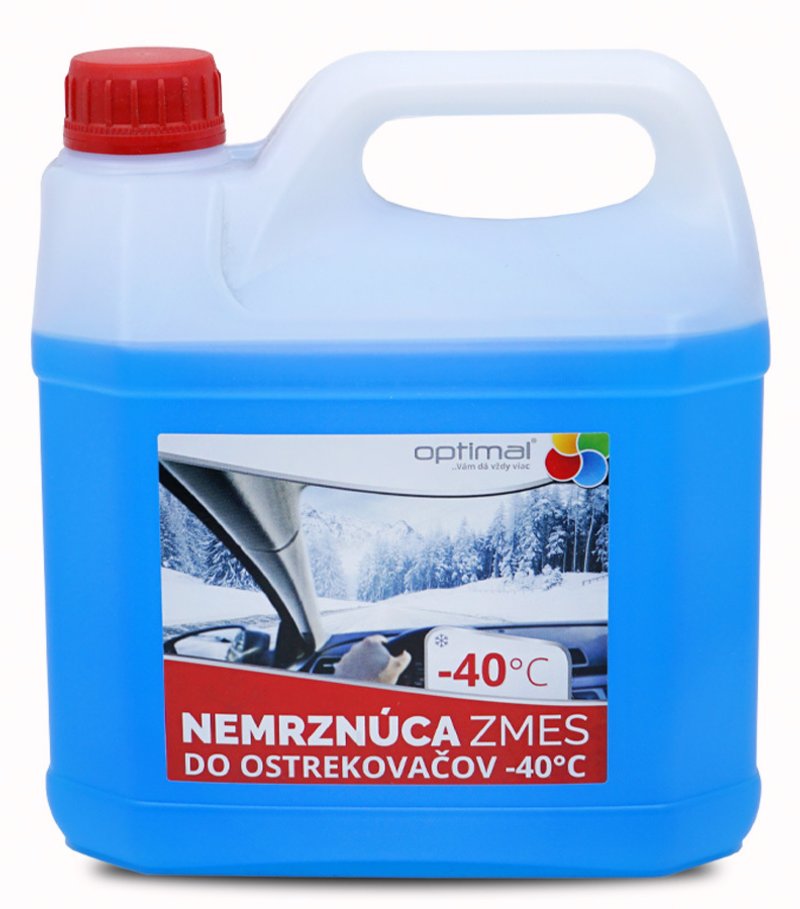 Optimal Nemrznúca zmes do ostrekovačov -40°C 3l