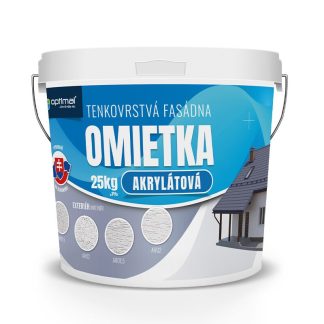 Optimal Omietka AHO 1,5 25kg B - akrylátová hladená omietka 1,5mm, báza B