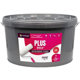 Optimal Plus - interiérová biela farba 15+3kg grátis