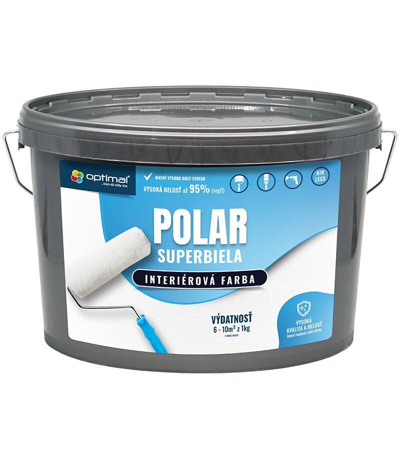 Optimal Polar - snehobiela farba 6kg