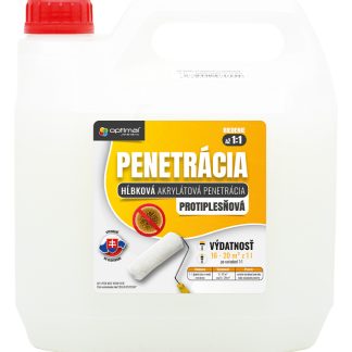 Optimal Protiplesňová Hĺbková Akrylátová Penetrácia 3l