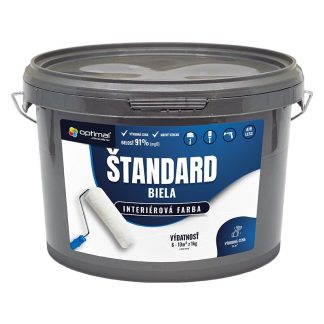 Optimal Štandard 3kg - interiérová biela farba