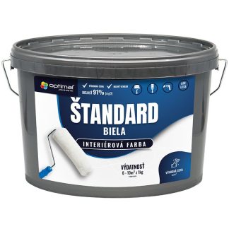 Optimal Štandard 6kg - interiérová biela farba