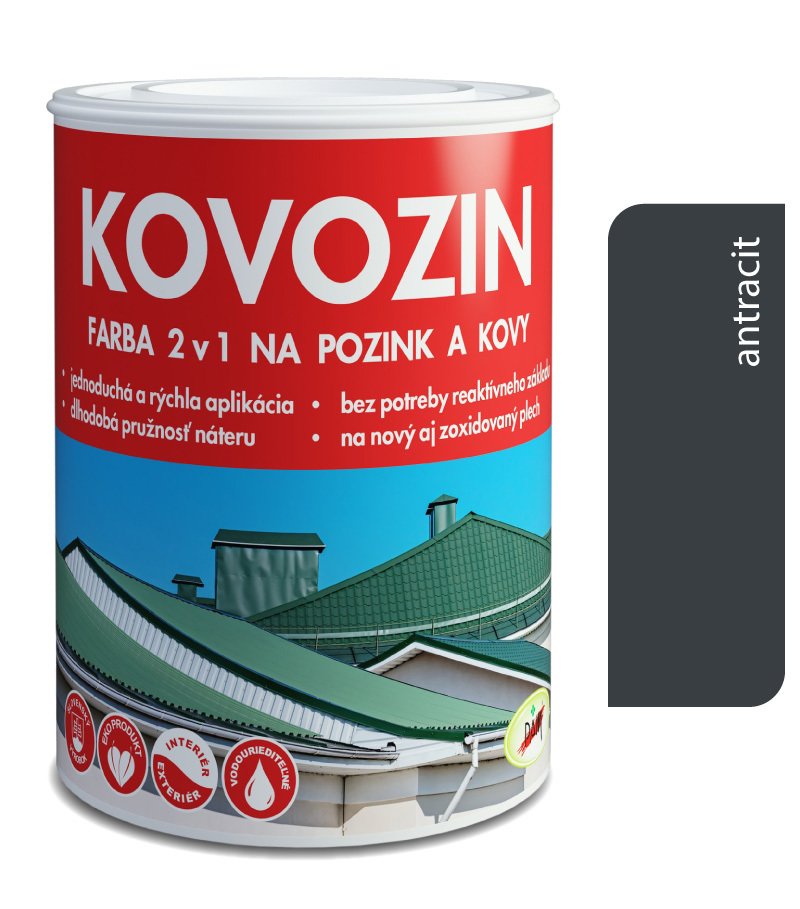 Pam Kovozin 7012 antracit 0,7kg