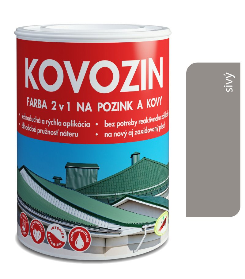 Pam Kovozin 7040 sivý 0,7kg