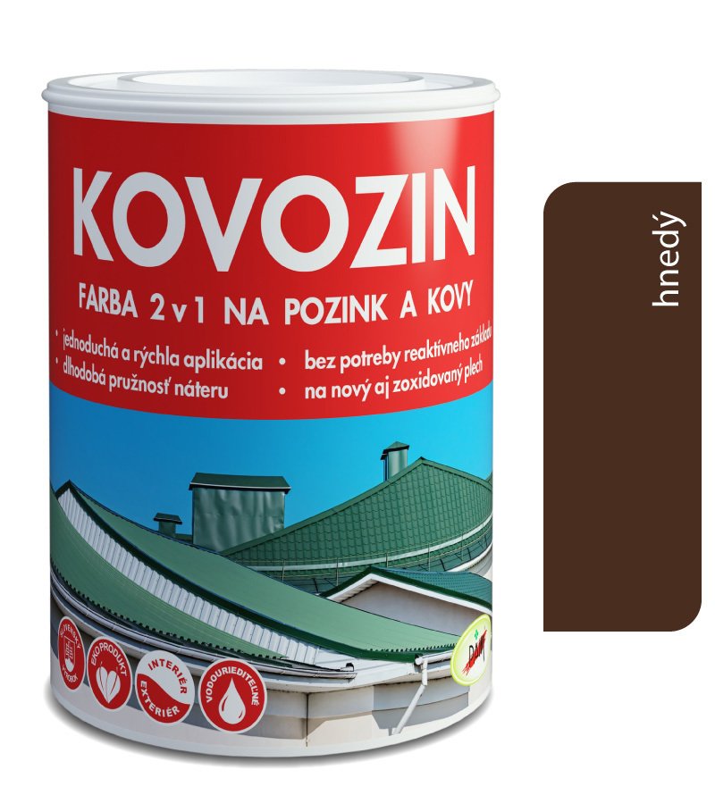 Pam Kovozin 8017 palisander/hnedý 0,7kg