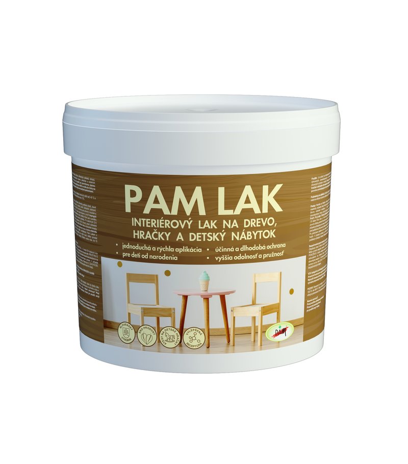 Pam lak lesklý 5l