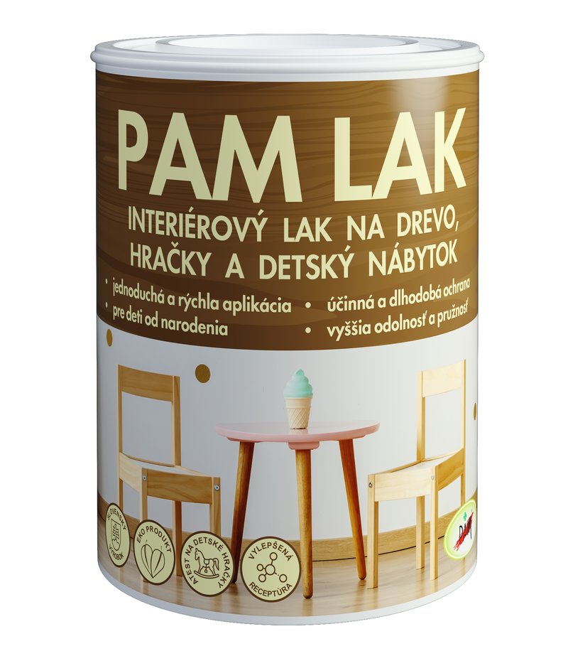 Pam Lak polomatný 0,3l
