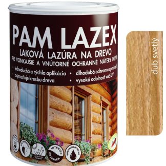 Pam Lazex dub svetlý - Hrubovrstvá lazúra 0,7l