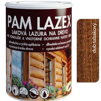 Pam Lazex dub tabakový - Hrubovrstvá lazúra 0,7l