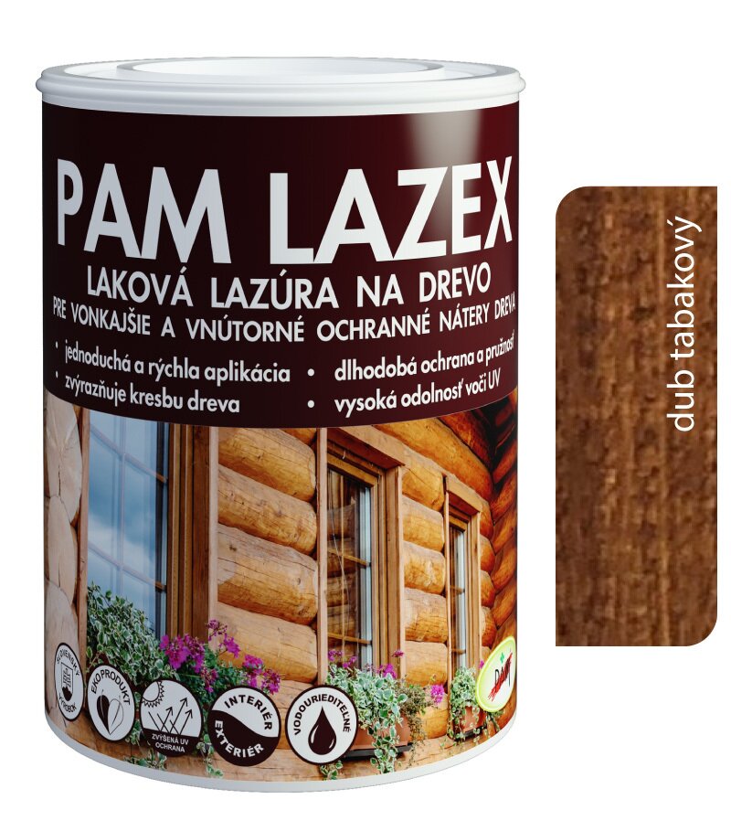 Pam Lazex dub tabakový - Hrubovrstvá lazúra 0,7l