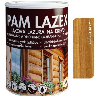 Pam Lazex dub tmavý - Hrubovrstvá lazúra 0,7l