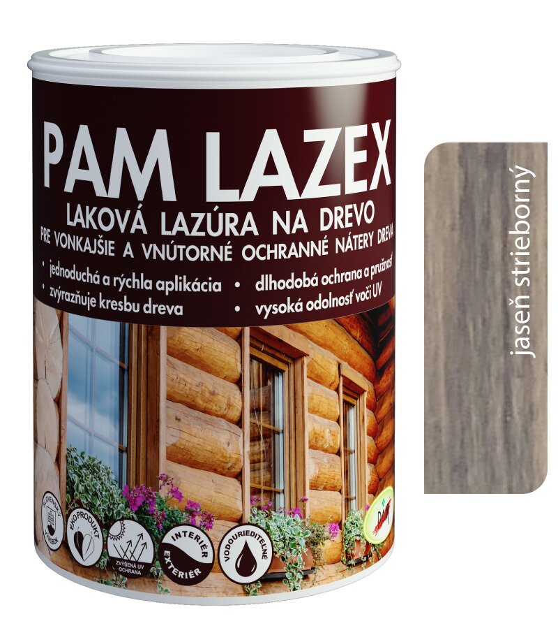 Pam Lazex jaseň strieborný - Hrubovrstvá lazúra 0,7l