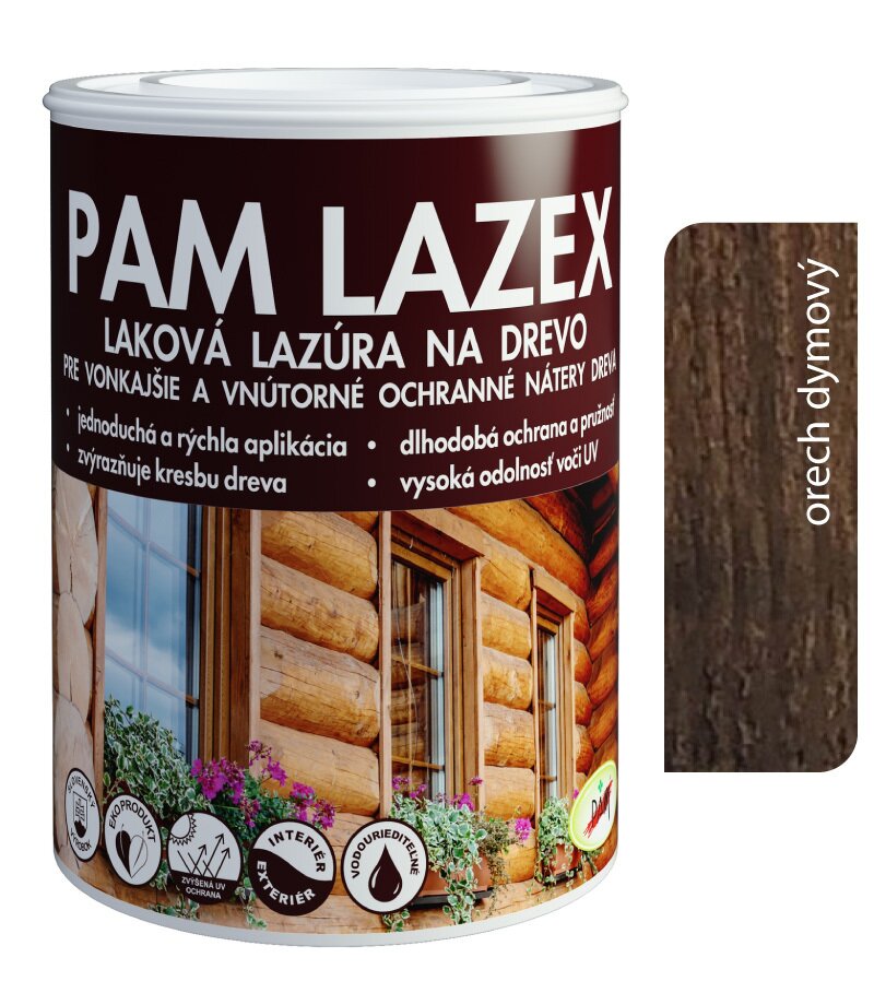 Pam Lazex orech dymový - hrubovrstvá lazúra 0,7l