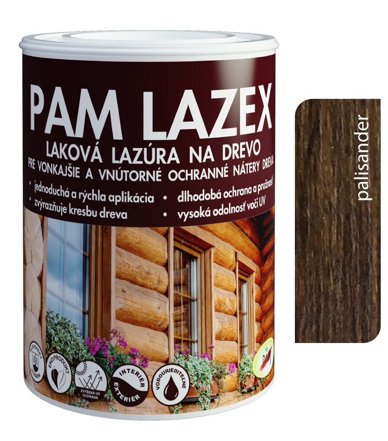 Pam Lazex palisander - Hrubovrstvá lazúra 0,7l