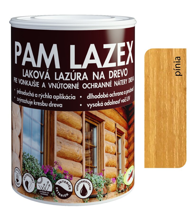 Pam Lazex pínia - Hrubovrstvá lazúra 0,7l