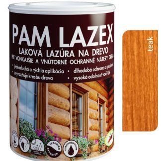 Pam Lazex teak - Hrubovrstvá lazúra 0,7l