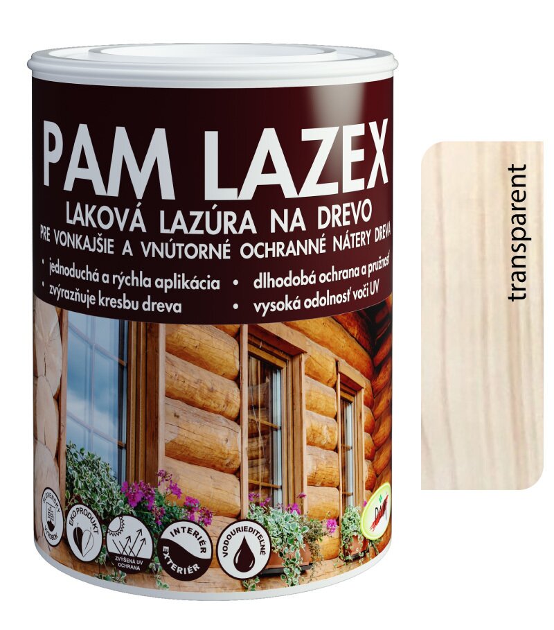 Pam Lazex transparent - Hrubovrstvá lazúra 0,7l