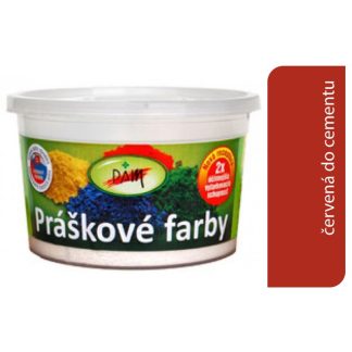 Pam Prášková farba do cementu: červená 4315 0,25kg