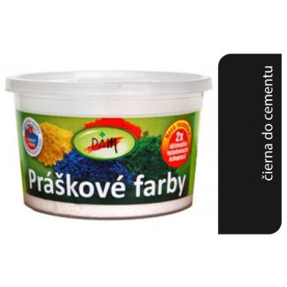 Pam Prášková farba do cementu: čierna 2710 0,25kg