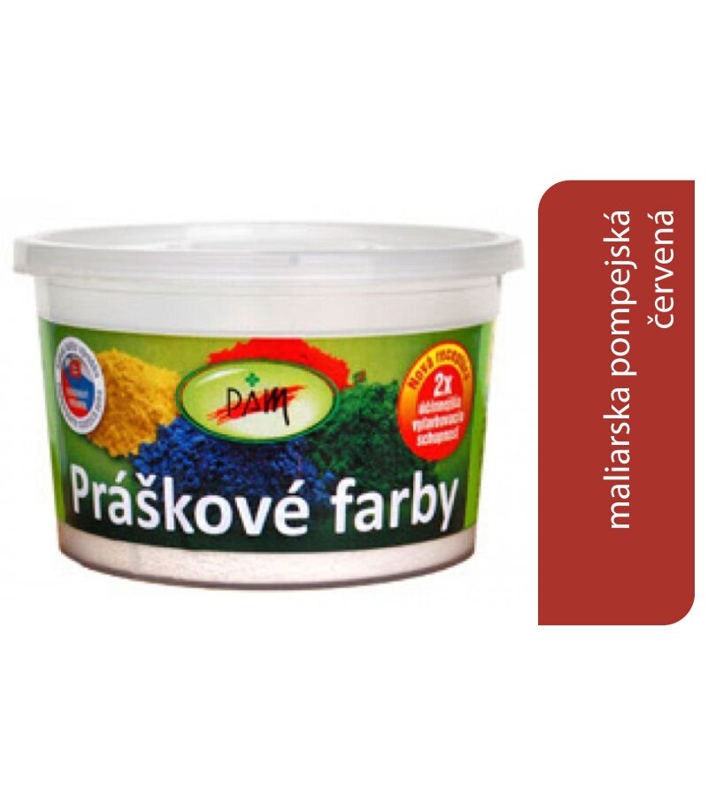 Pam Prášková farba maliarska: červená pompejská 4118 0,25kg