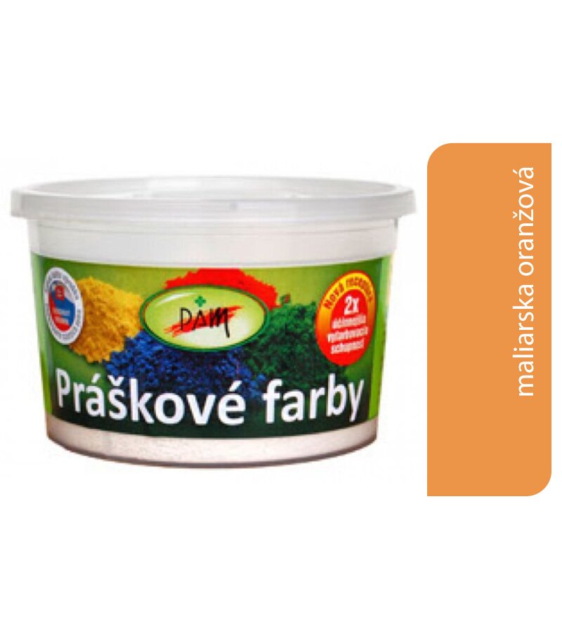 Pam Prášková farba maliarska: oranžová 5740 0,25kg