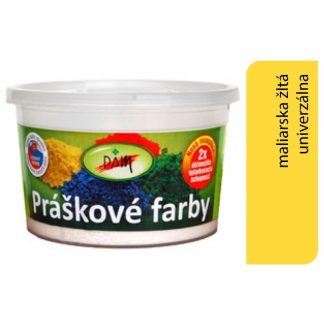 Pam Prášková farba maliarska žltá univerzálna 3138 0,25kg