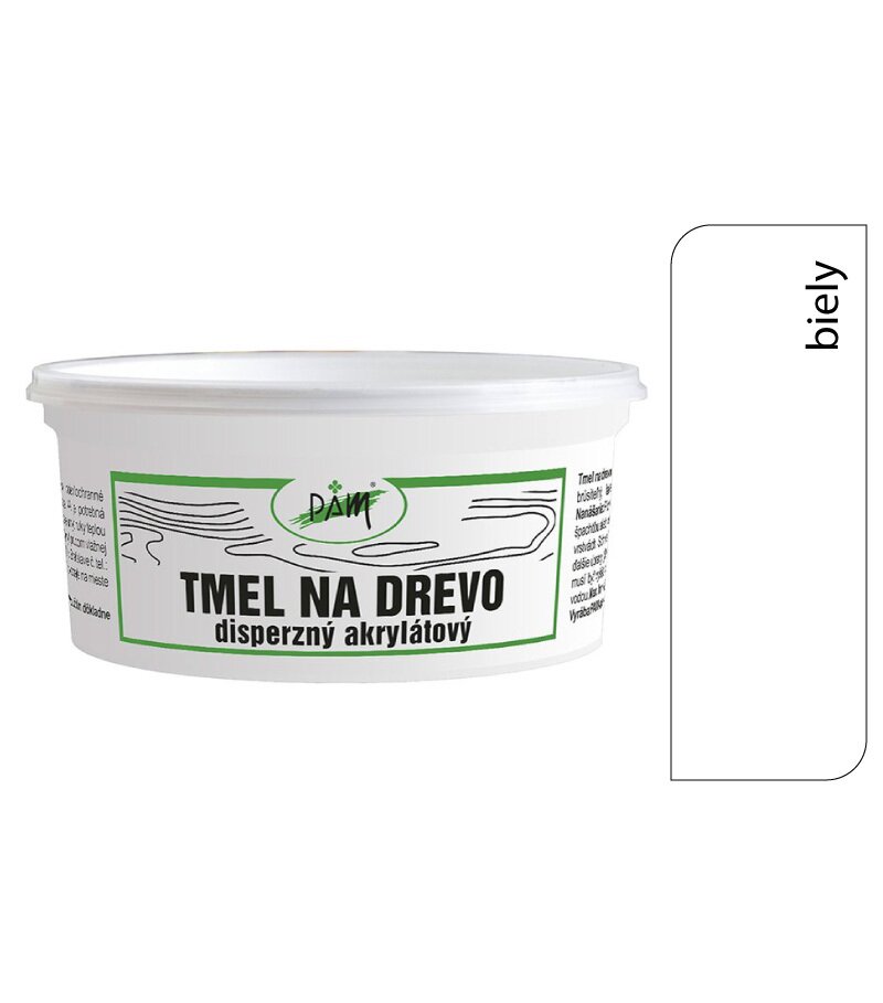 Pam Tmel na drevo biely 0,2kg