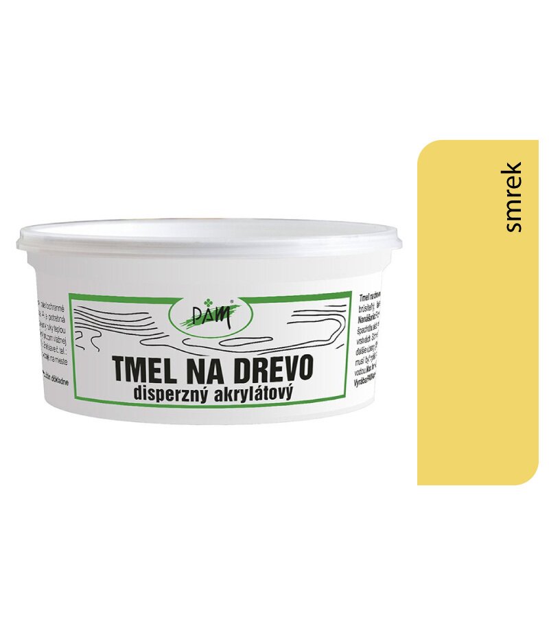 Pam Tmel na drevo smrek 0,6kg