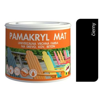 Pam Pamakryl mat 0,4kg čierny 9011