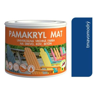 Pam Pamakryl mat 0,4kg tmavá modrá 5005