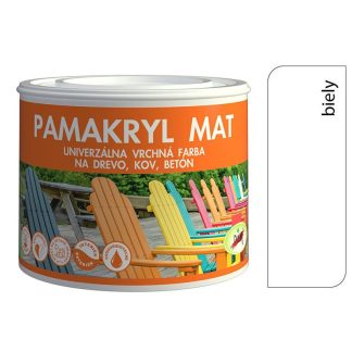 Pam Pamakryl mat biela 0,4kg