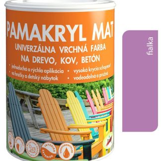Pam Pamakryl mat fialka 0,7 kg