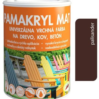 Pam Pamakryl mat Ral 8017 palisander 0,7kg